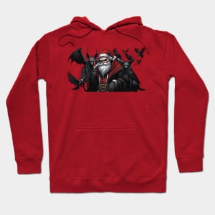 Dark Gothic Santa Hoodie